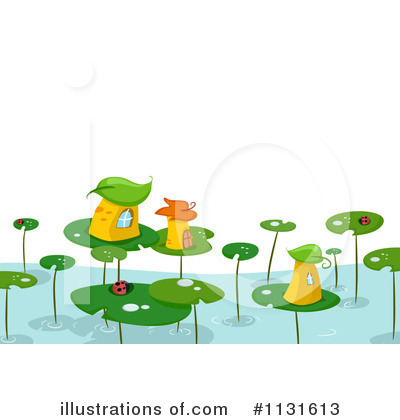 Royalty-Free (RF) Lily Pad Clipart Illustration by BNP Design Studio - Stock Sample #1131613