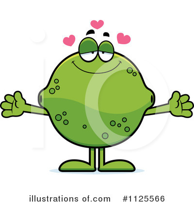 Royalty-Free (RF) Lime Clipart Illustration by Cory Thoman - Stock Sample #1125566