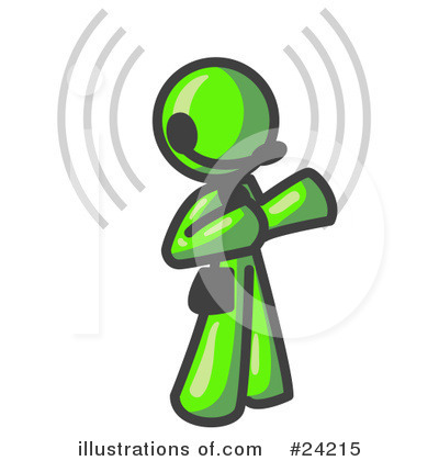 Headset Clipart #24215 by Leo Blanchette