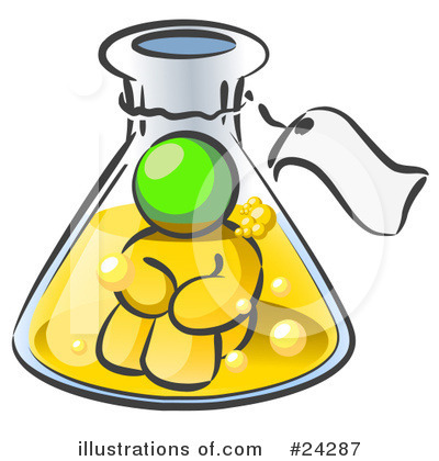 Royalty-Free (RF) Lime Green Collection Clipart Illustration by Leo Blanchette - Stock Sample #24287