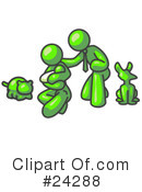 Lime Green Collection Clipart #24288 by Leo Blanchette