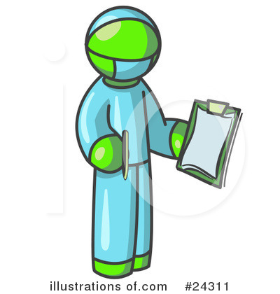 Royalty-Free (RF) Lime Green Collection Clipart Illustration by Leo Blanchette - Stock Sample #24311