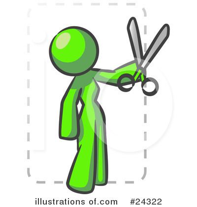 Royalty-Free (RF) Lime Green Collection Clipart Illustration by Leo Blanchette - Stock Sample #24322