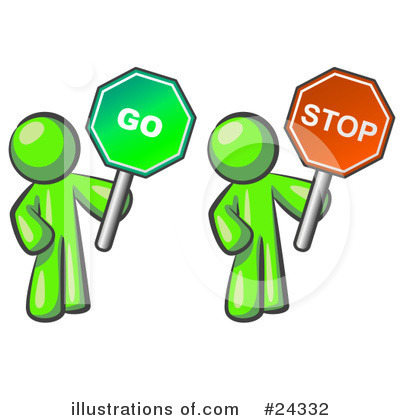 Stop Sign Clipart #24332 by Leo Blanchette