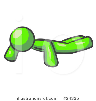 Royalty-Free (RF) Lime Green Collection Clipart Illustration by Leo Blanchette - Stock Sample #24335