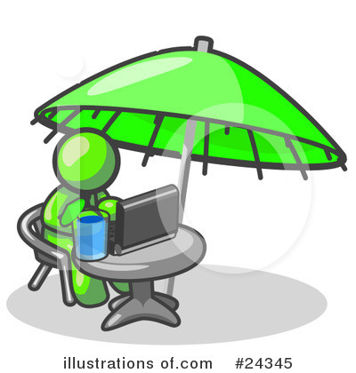 Umbrella Clipart #24345 by Leo Blanchette