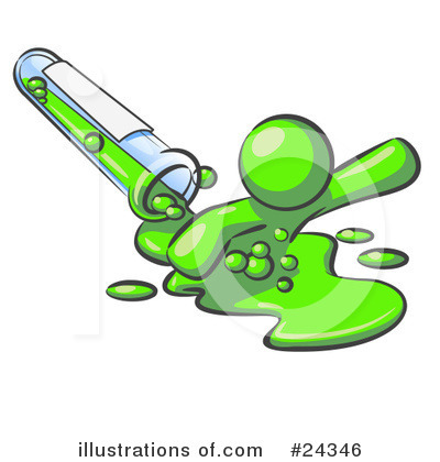 Royalty-Free (RF) Lime Green Collection Clipart Illustration by Leo Blanchette - Stock Sample #24346