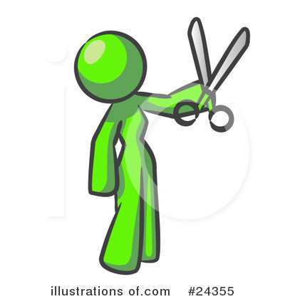 Lime Green Man Clipart #24355 by Leo Blanchette