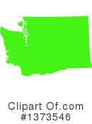 Lime Green State Clipart #1373546 by Jamers
