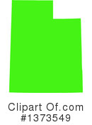 Lime Green State Clipart #1373549 by Jamers