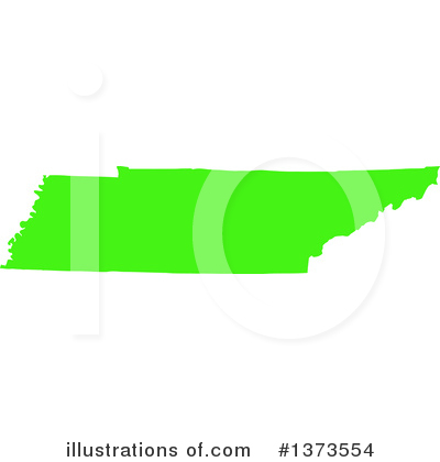 Lime Green State Clipart #1373554 by Jamers