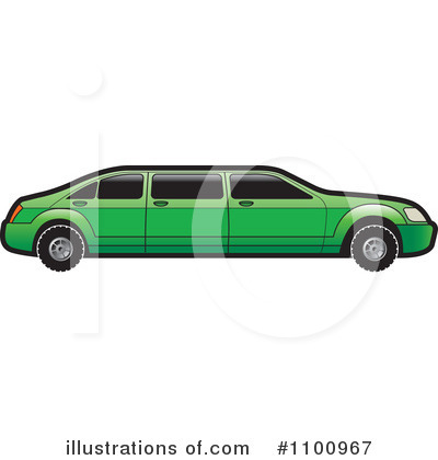 Royalty-Free (RF) Limo Clipart Illustration by Lal Perera - Stock Sample #1100967