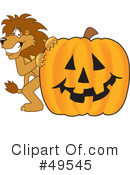 Lion Character Clipart #49545 by Mascot Junction