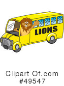 Lion Character Clipart #49547 by Mascot Junction