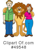 Lion Character Clipart #49548 by Mascot Junction