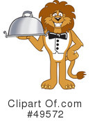Lion Character Clipart #49572 by Mascot Junction