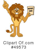 Lion Character Clipart #49573 by Mascot Junction