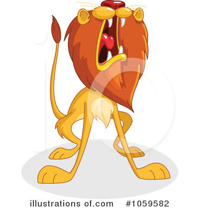 Royalty-Free (RF) Lion Clipart Illustration by yayayoyo - Stock Sample #1059582