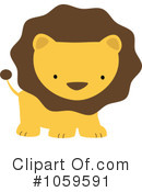 Lion Clipart #1059591 by peachidesigns