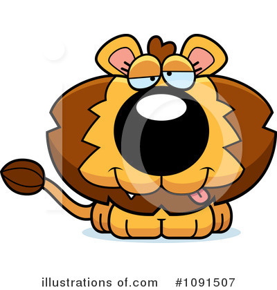 Royalty-Free (RF) Lion Clipart Illustration by Cory Thoman - Stock Sample #1091507