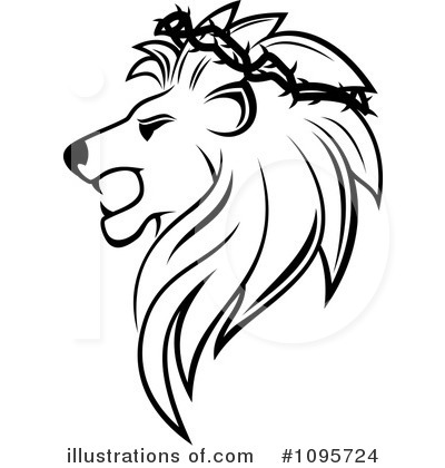 Lion Clipart #1095724 by Vector Tradition SM