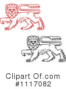 Lion Clipart #1117082 by Vector Tradition SM