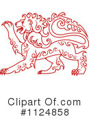 Lion Clipart #1124858 by Vector Tradition SM