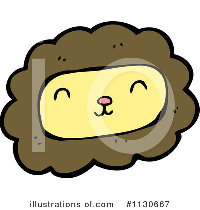 Royalty-Free (RF) Lion Clipart Illustration by lineartestpilot - Stock Sample #1130667