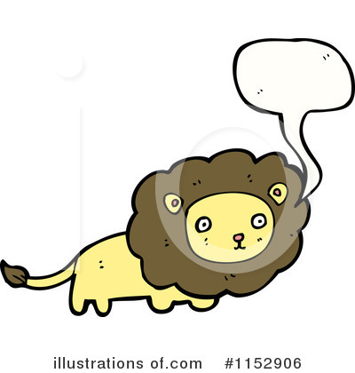 Royalty-Free (RF) Lion Clipart Illustration by lineartestpilot - Stock Sample #1152906