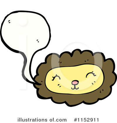 Royalty-Free (RF) Lion Clipart Illustration by lineartestpilot - Stock Sample #1152911