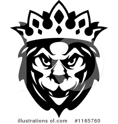 Heraldic Lion Clipart #1165760 by Vector Tradition SM