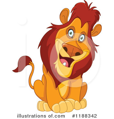 Royalty-Free (RF) Lion Clipart Illustration by yayayoyo - Stock Sample #1188342