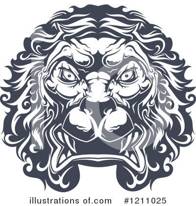Lions Clipart #1211025 by Vector Tradition SM