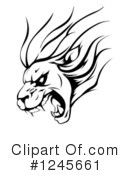 Lion Clipart #1245661 by AtStockIllustration