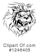 Lion Clipart #1246405 by AtStockIllustration