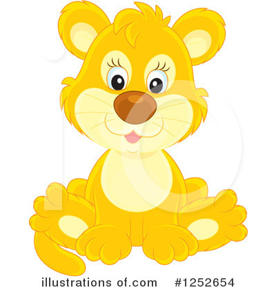 Royalty-Free (RF) Lion Clipart Illustration by Alex Bannykh - Stock Sample #1252654