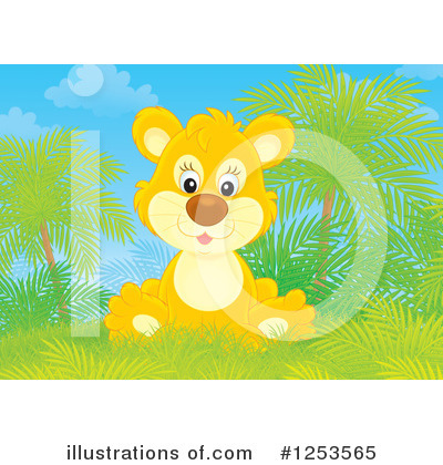 Royalty-Free (RF) Lion Clipart Illustration by Alex Bannykh - Stock Sample #1253565
