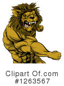 Lion Clipart #1263567 by AtStockIllustration