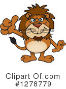 Lion Clipart #1278779 by Dennis Holmes Designs