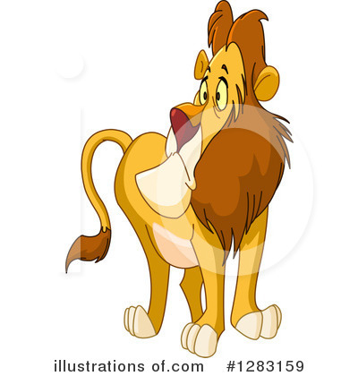 Royalty-Free (RF) Lion Clipart Illustration by yayayoyo - Stock Sample #1283159