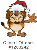 Lion Clipart #1283242 by Dennis Holmes Designs
