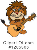 Lion Clipart #1285306 by Dennis Holmes Designs