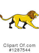 Lion Clipart #1287544 by patrimonio