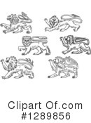Lion Clipart #1289856 by Vector Tradition SM