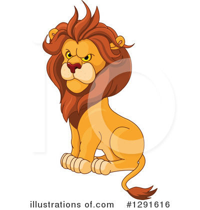Lion Clipart #1291616 by Pushkin
