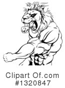 Lion Clipart #1320847 by AtStockIllustration