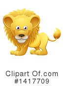 Lion Clipart #1417709 by AtStockIllustration