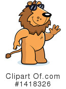 Lion Clipart #1418326 by Cory Thoman