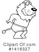 Lion Clipart #1418327 by Cory Thoman