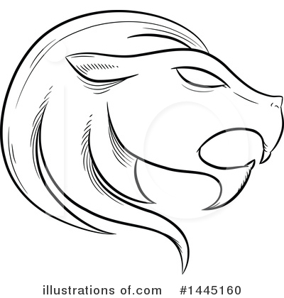 Male Lion Clipart #1445160 by cidepix